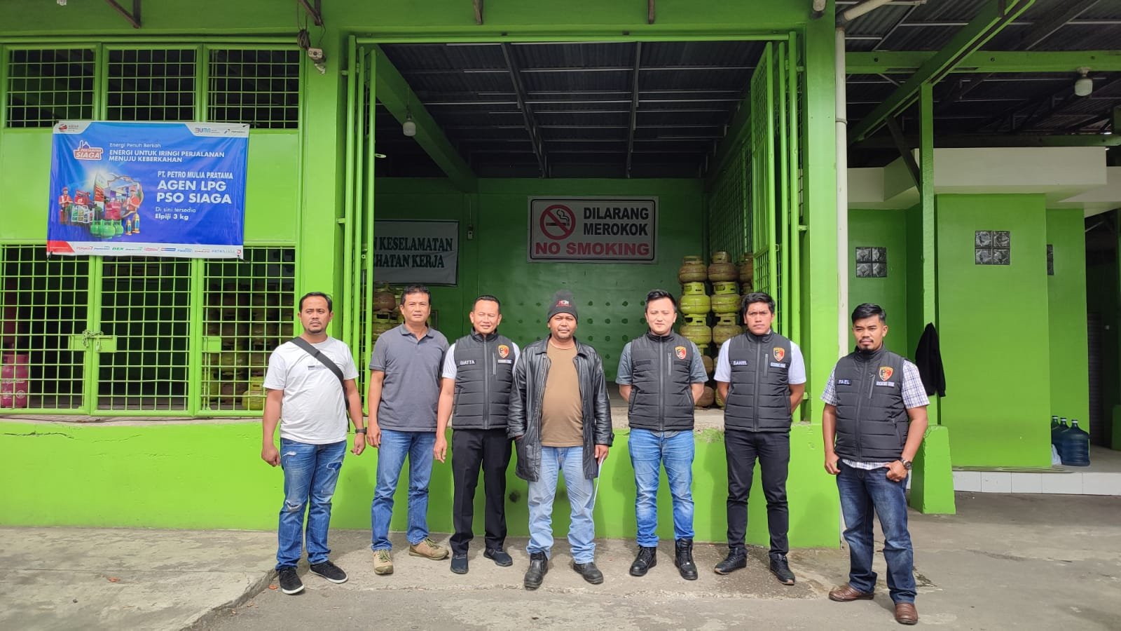 Polres Tanah Karo Cek Ke Agen LPG 3 KG, Cegah Kelangkaan