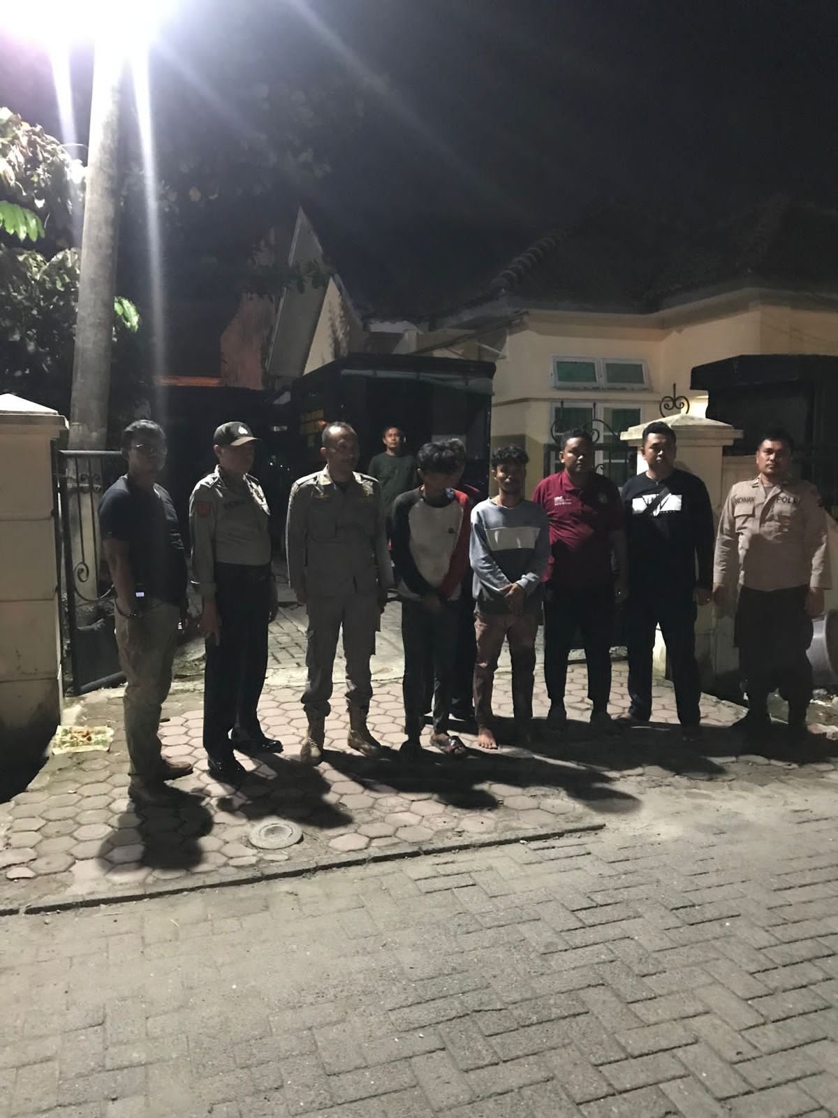 Polsek Percut Sei Tuan Bersama Satpol PP Kota Medan Razia Gepeng dan Pengamen