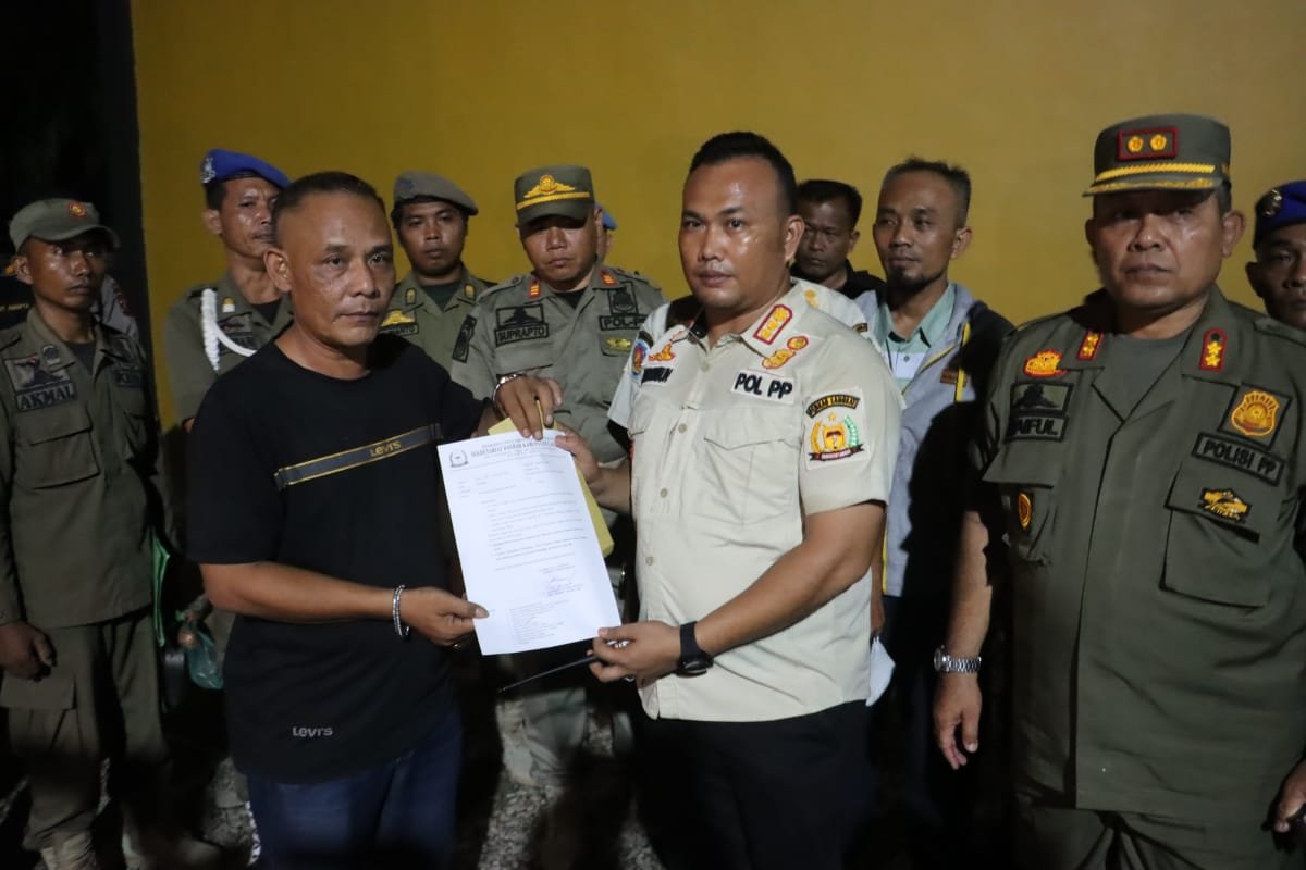 Baru Saja Dibuka ,Pemkab Langkat Resmi Menutup Sementara Diskotik One King Golden.