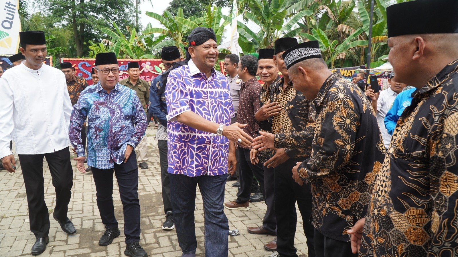 Gelar Suroan, Warga ecamatan Binjai Doakan Syah Afandin Terus Pimpin Langkat di 2024-2029