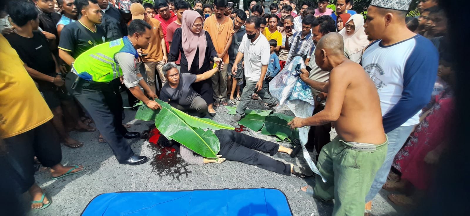 Terlindas Mobil, Mahasiswa Tewas di Tempat