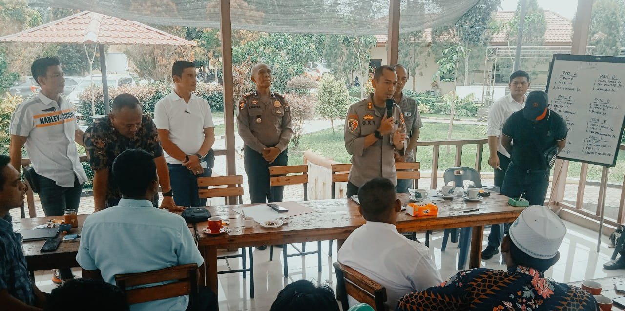 Gelar TM Turnamen Forkopimda Sergai U-15, Kapolres Sergai: Jaga Sportifitas dan Fair Play