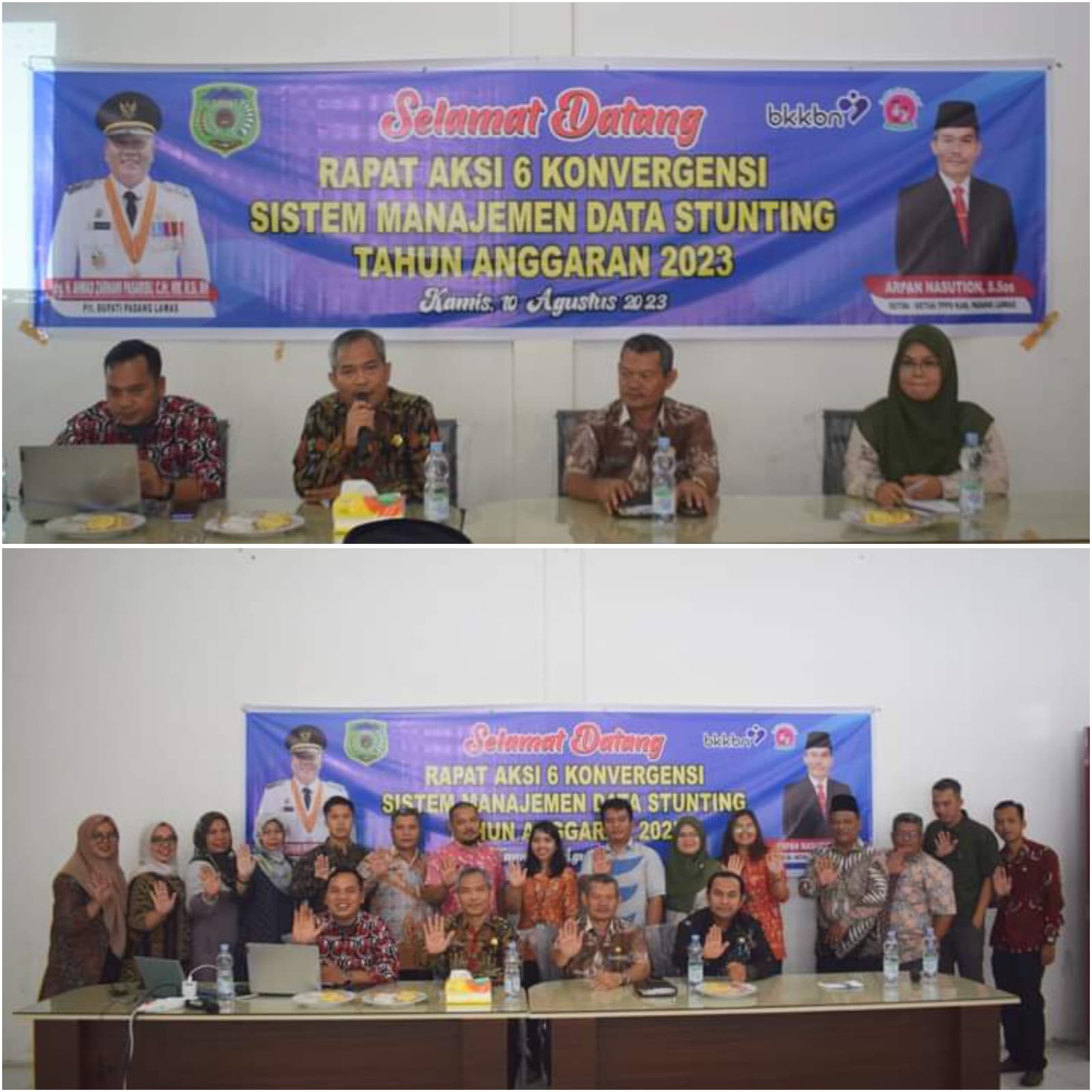 Sekdakab Palas: Mari Berkomitmen Laksanakan Penguatan Input Data Web Bangda Sistem Manajemen Data Stunting