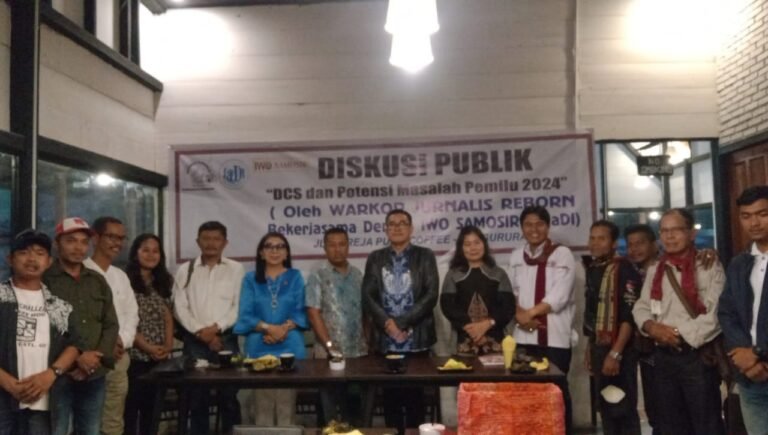 Pemkab Bersama DPRD Samosir Diskusi Publik Potensi Permasalahan Pemilu 2024