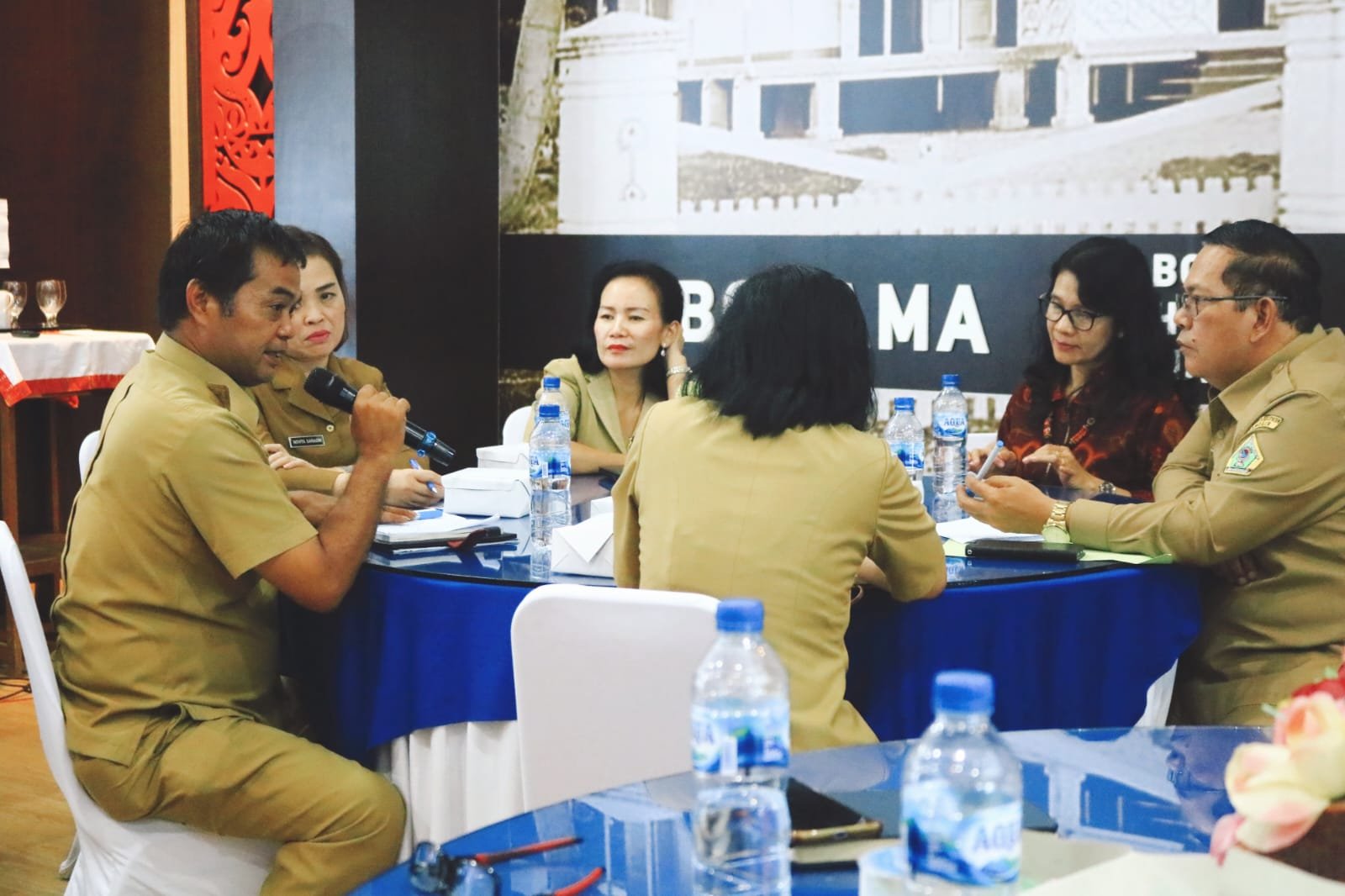 Dinkes Provsu Koordinasi Pembuatan Peraturan Daerah Kawasan Tanpa Rokok di Samosir