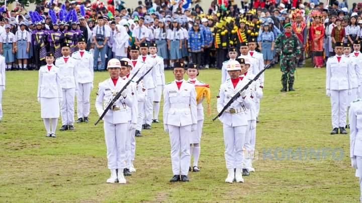 Peringatan HUT Ke- 78 RI di Kabupaten Karo Berlangsung Meriah dan Semarak