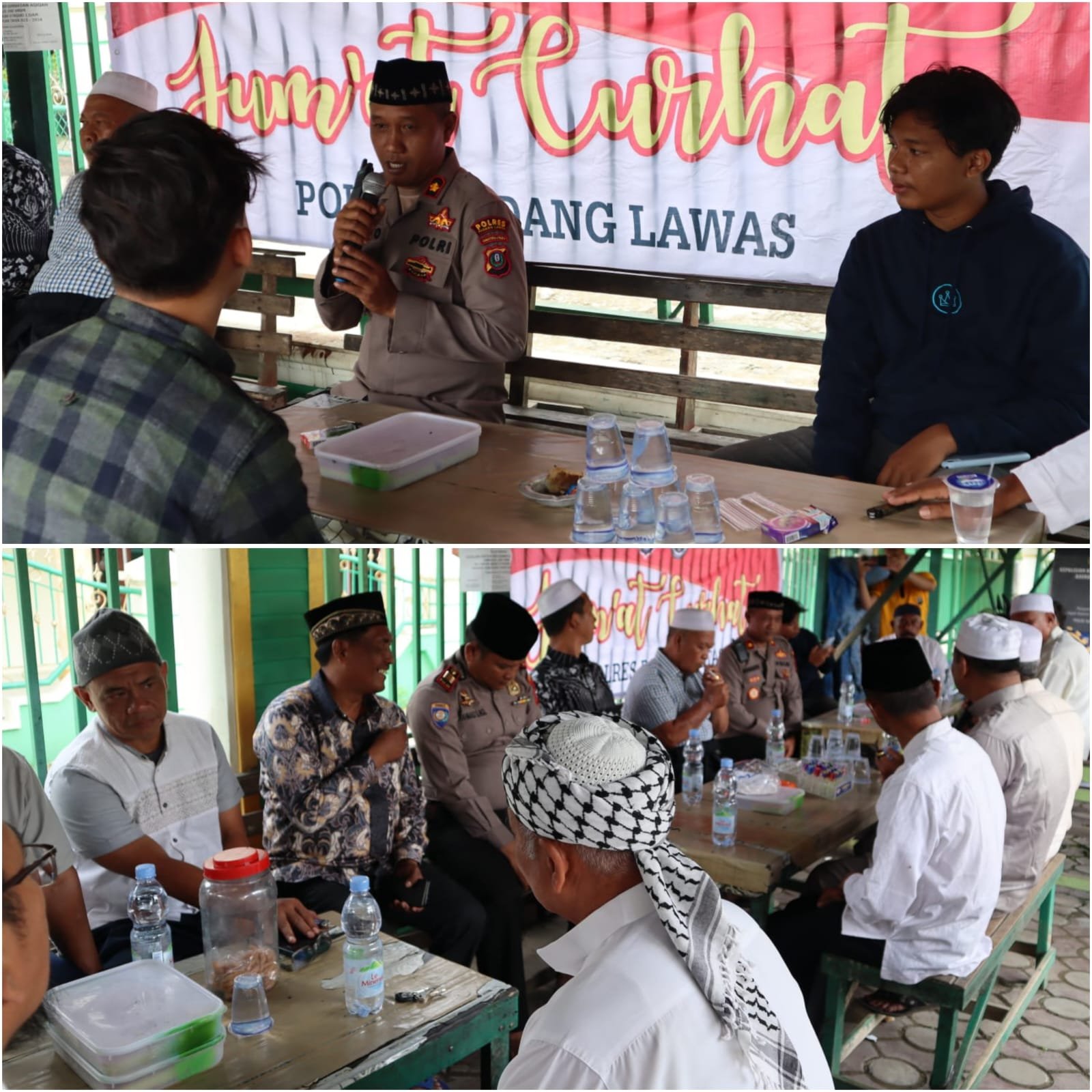 Tampung Keluhan Warga, Polres Palas Terus Giatkan Program Jumat Curhat