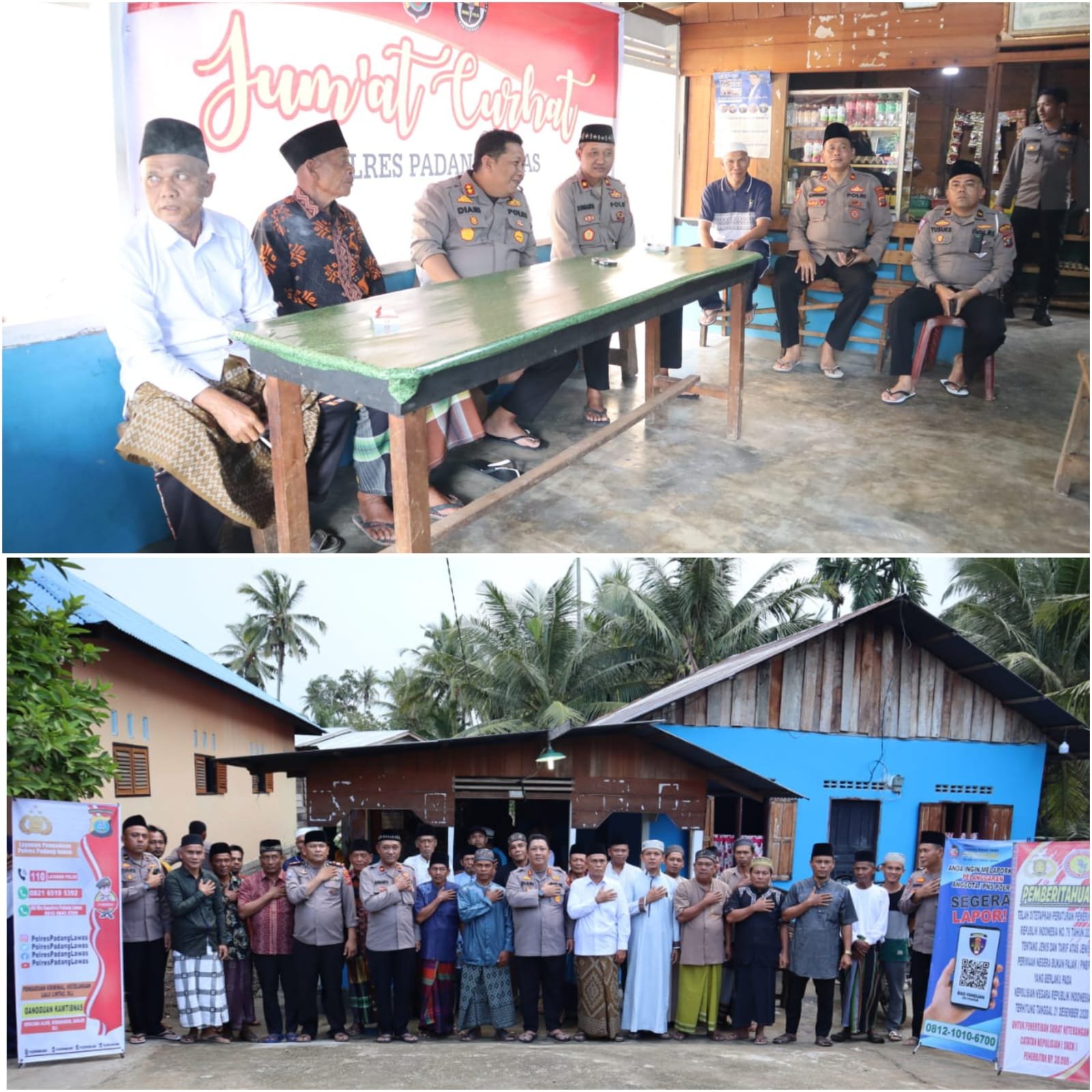 Jumat Curhat, Kapolres Palas Dengar Langsung Keluhan Masyarakat