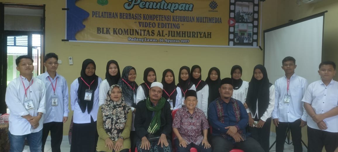 Disnaker Palas Tutup Pelatihan Berbasis Kompetensi Editing Video