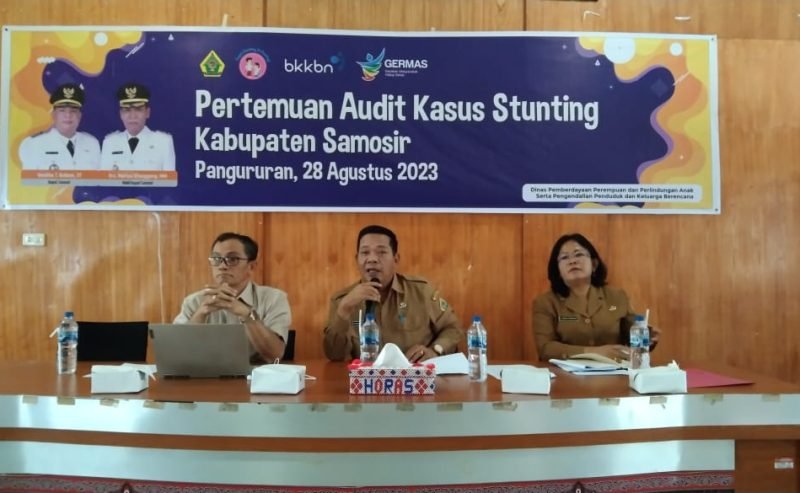 Pemkab Samosir Gelar Pertemuan Audit Stunting