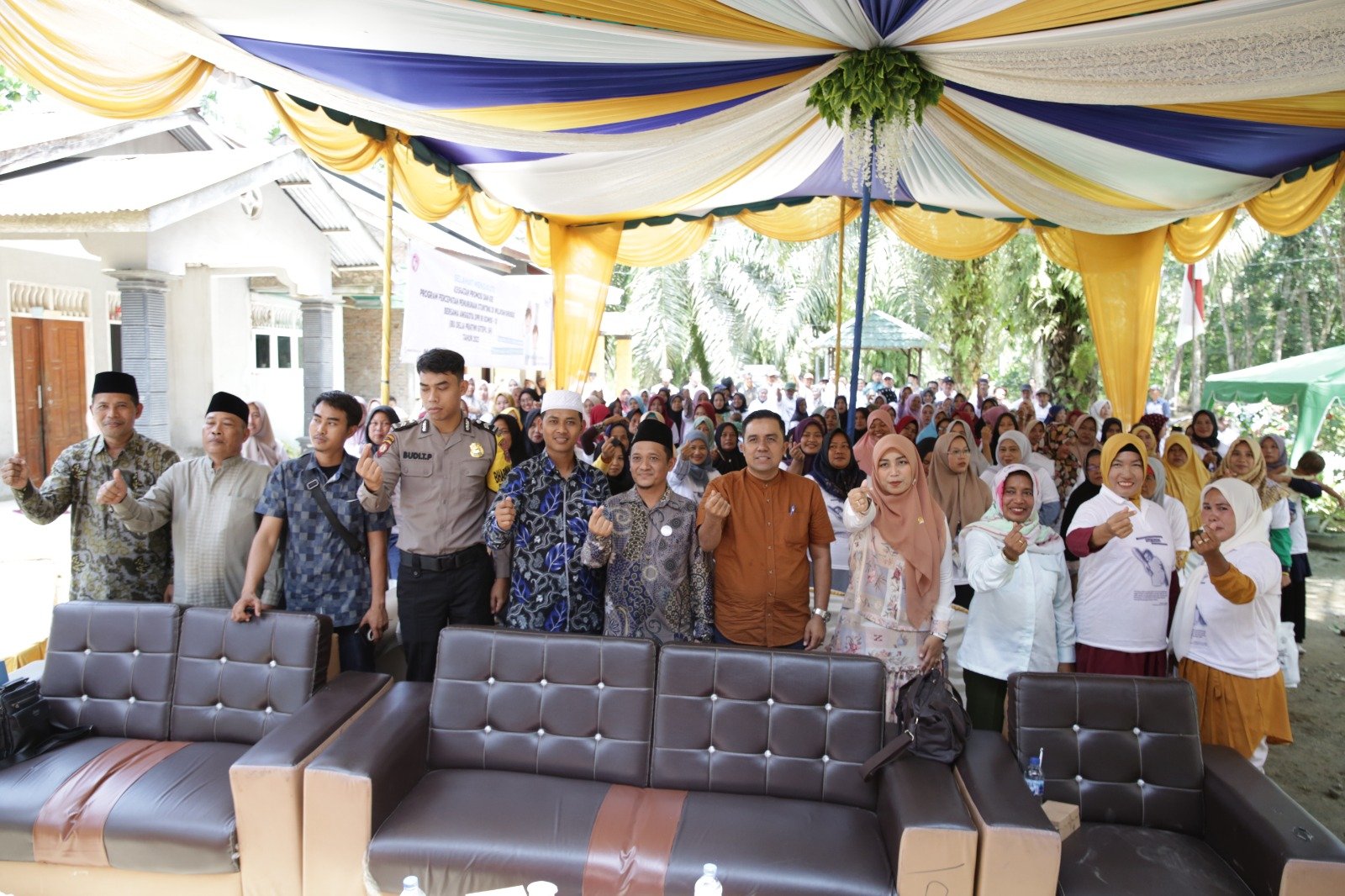 BKKBN Sumut Bersama Delia Pratiwi Tingatkan Pengetahuan Masyarakat Padang Tualang Tentang Stunting