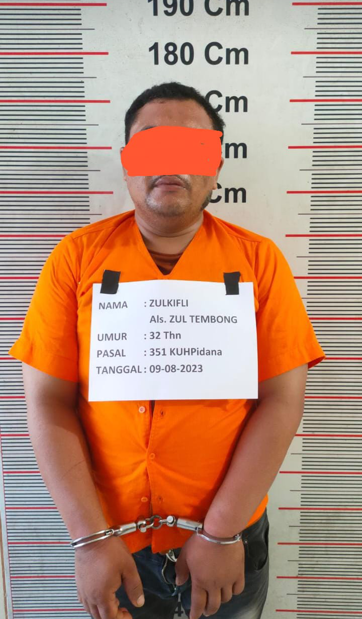Diduga Lantaran Sakit Hati & Cekcok Mulut Anak Pangkalan Susu Nekat Tikam Korban Dengan Sajam