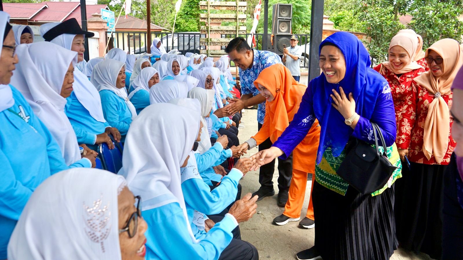 Hadiri LPPLU, Ny Endang Kurniasih Ingin Lansia Jaga Kesehatan