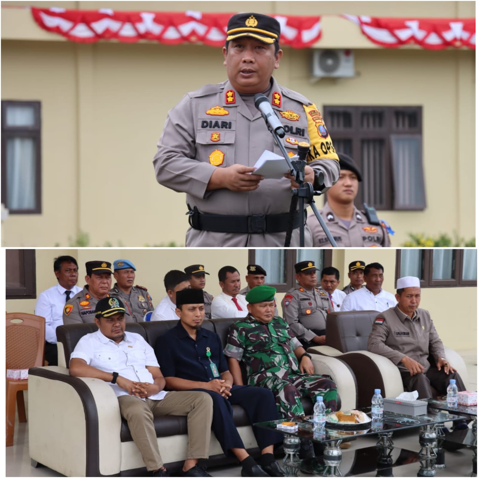 Polres Palas Gelar Apel Operasi Zebra Toba Tahun 2023