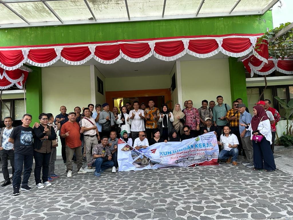 Kunker  Dinas Kominfo Medan dan Wartawan ke Yogyakarta, Saling Paparkan Program Unggulan