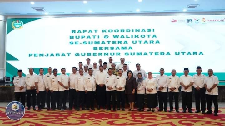 Bupati Karo Hadiri Rapat Koordinasi Bupati dan Wali Kota Se-Sumatera Utara