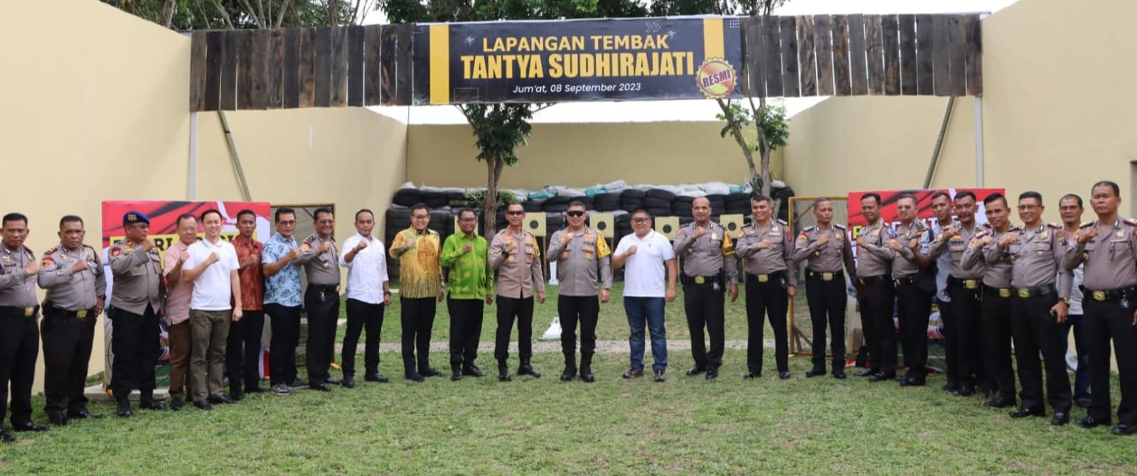 Lapangan Tembak Tantya Sudhirajati Polres Sergai Diresmikan, Ini Harapan Kapolda Sumut