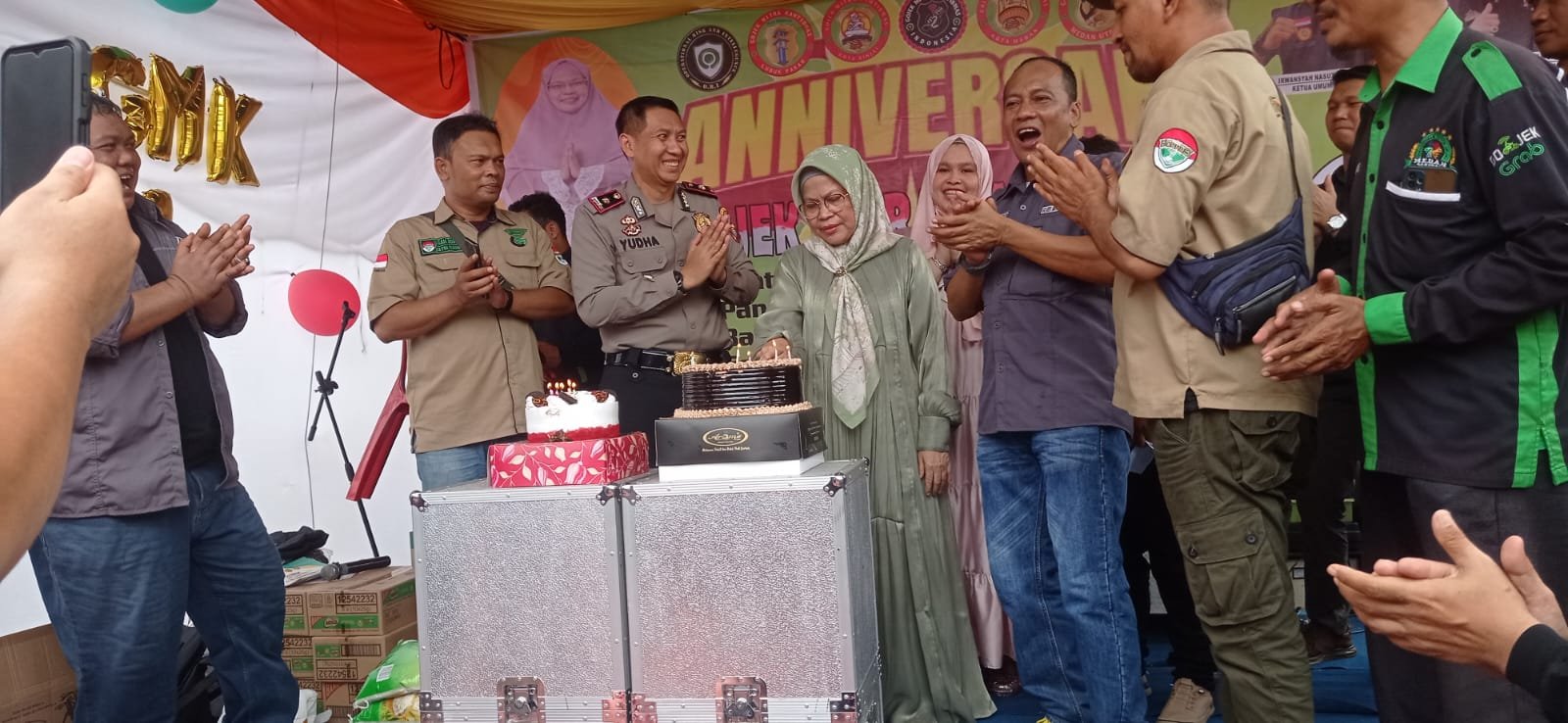 HUT Gojek Mitra Kamtibmas, Ajak Masyarakat Kota Medan Jaga Kamtibmas
