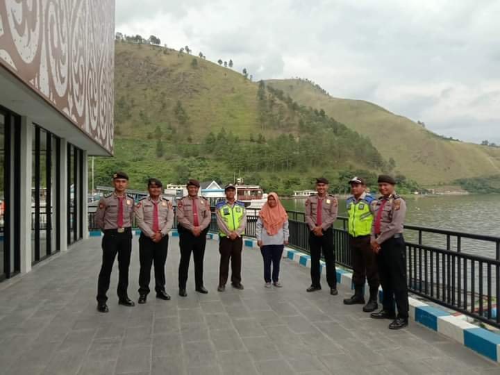 Sat Pamobvit Polres Tanah Karo Laksanakan Patroli Wisata di Akhir Pekan