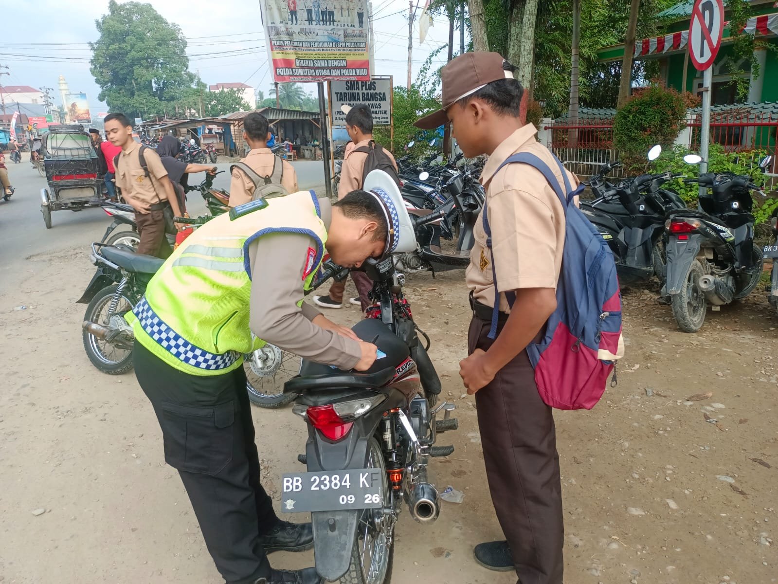 Seminggu Ops Zebra Toba 2023 di Jajaran Polres Palas, Pelanggaran Lalulintas Menurun