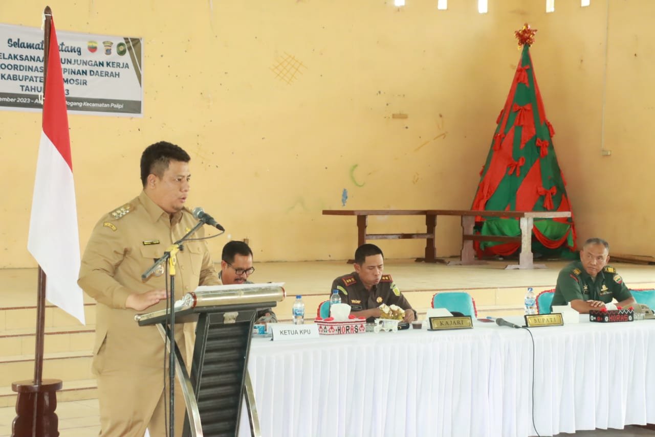 Sukseskan Pemilu, Bupati Samosir: Penyelenggara Pemerintah dan ASN Harus Netral