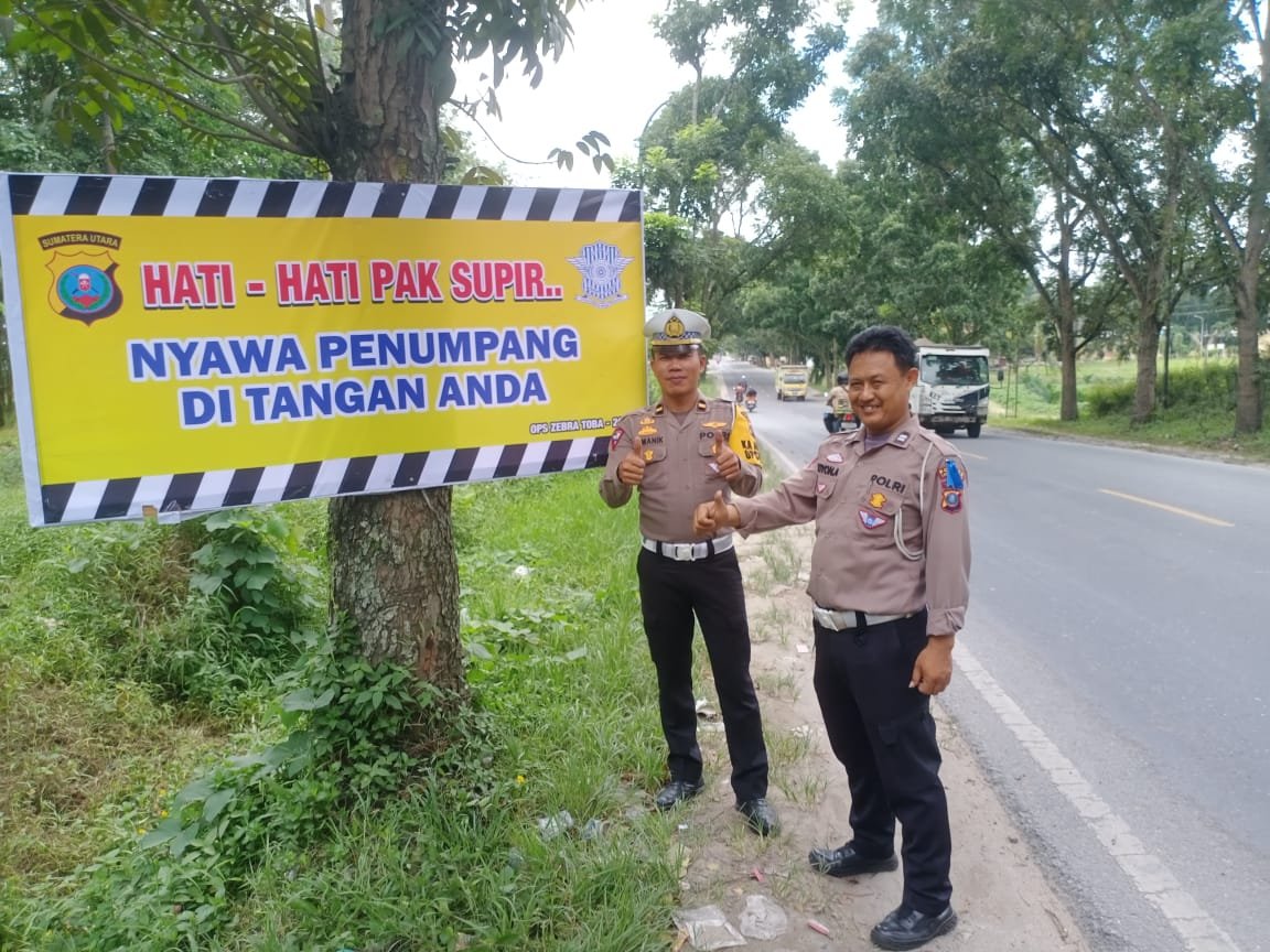 Polres Labuhanbatu Ingatkan Sopir Tidak Ugal Ugalan dan Sosialisasi ke 67 Sekolah