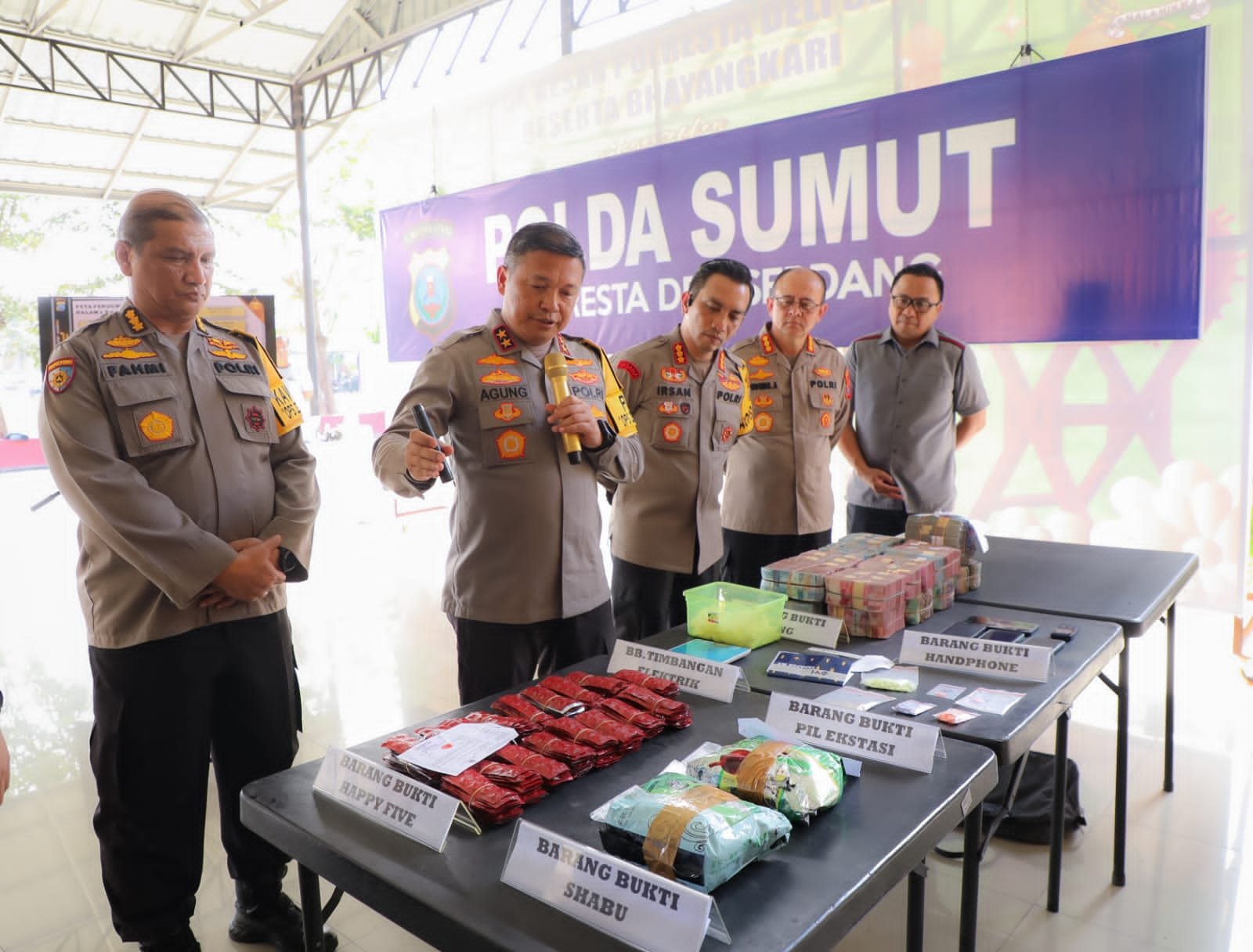 Polresta DS Ungkap Peredaran Narkoba yang Dikendalikan Napi