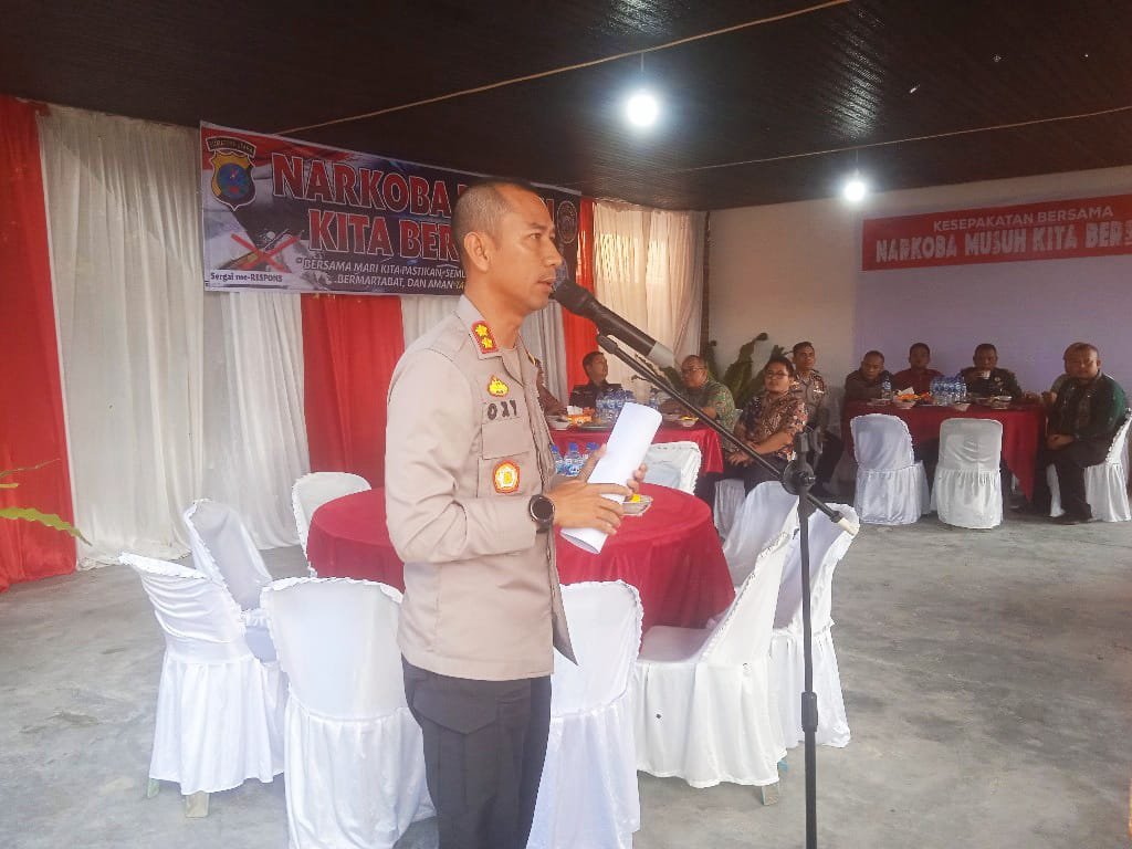 Kapolres Sergai: Narkoba Musuh Bersama, Bukan Musuh Polri Saja