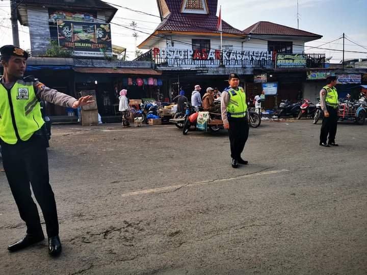 Strong Point Polres Tanah Karo, Wujudkan Kamseltibcarlantas di Awal Pagi