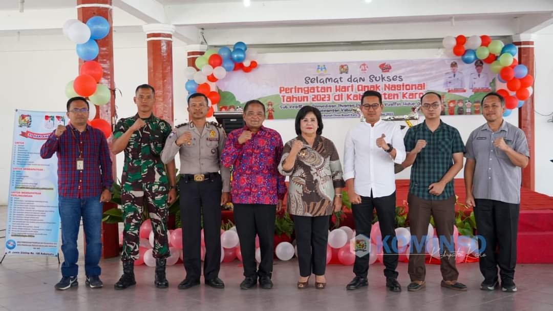 Bupati Karo Hadiri Peringatan Hari Anak Nasional Tahun 2023