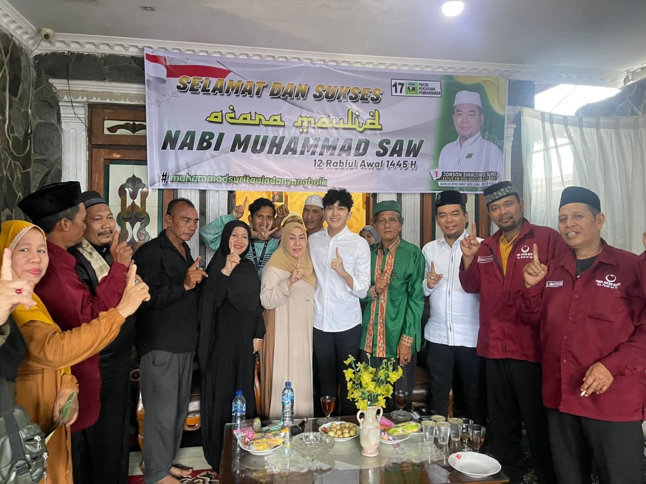 Caleg DPRD PPP Sumut Hadiri Peringatan Maulid Nabi Muhammad SAW