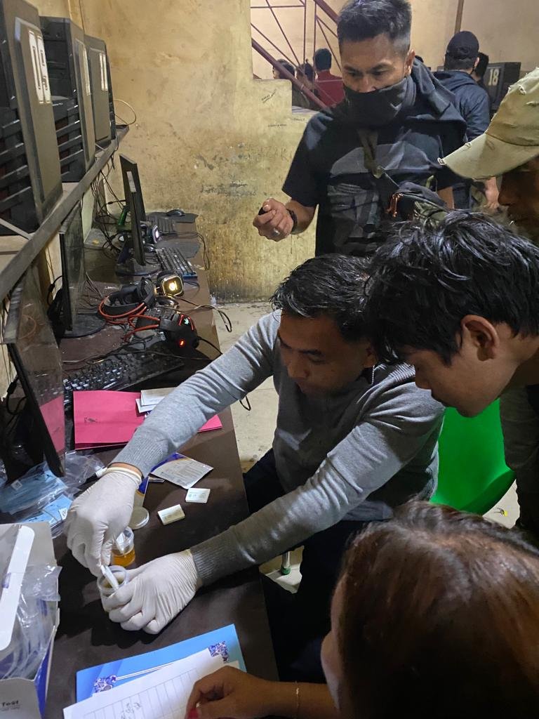 Polres Tanah Karo Bersama BNNK Karo Gelar Razia, Amankan 21 Orang Pengguna Narkoba