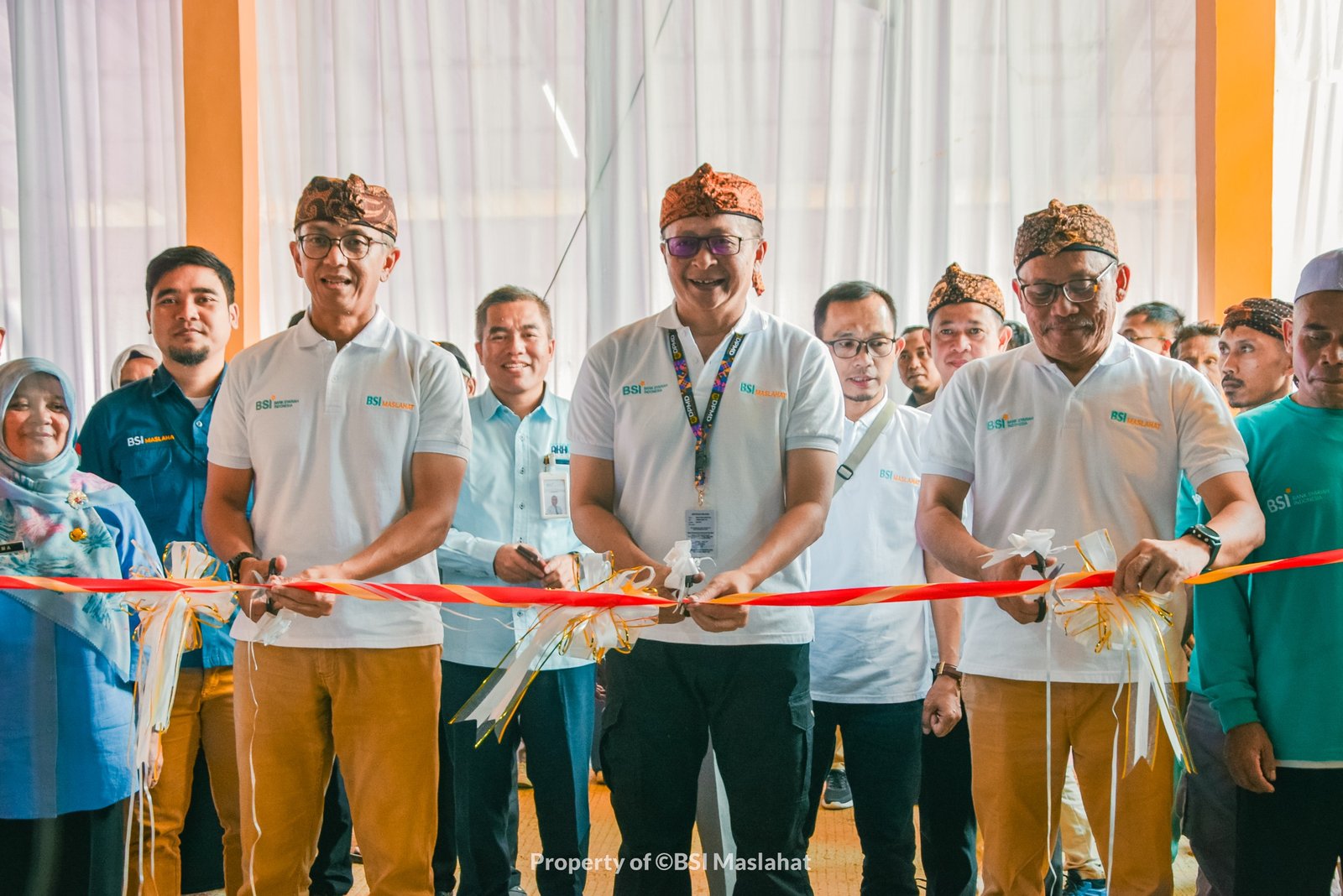 BSI Maslahat dan BSI Lakukan Launching Desa BSI Klaster Pertanian Padi Desa Purwabakti Pamijahan Bogor