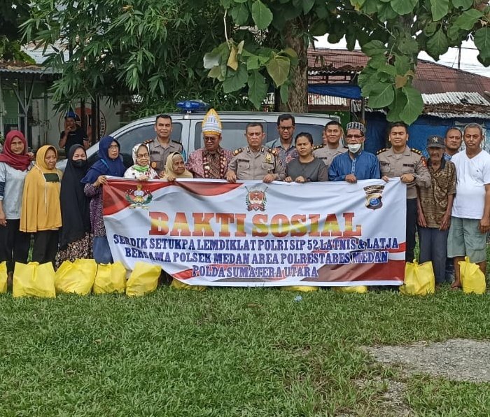 Sambang Jumat Curhat, Polsek Medan Area Binluh Harkamtibmas ke Masyarakat