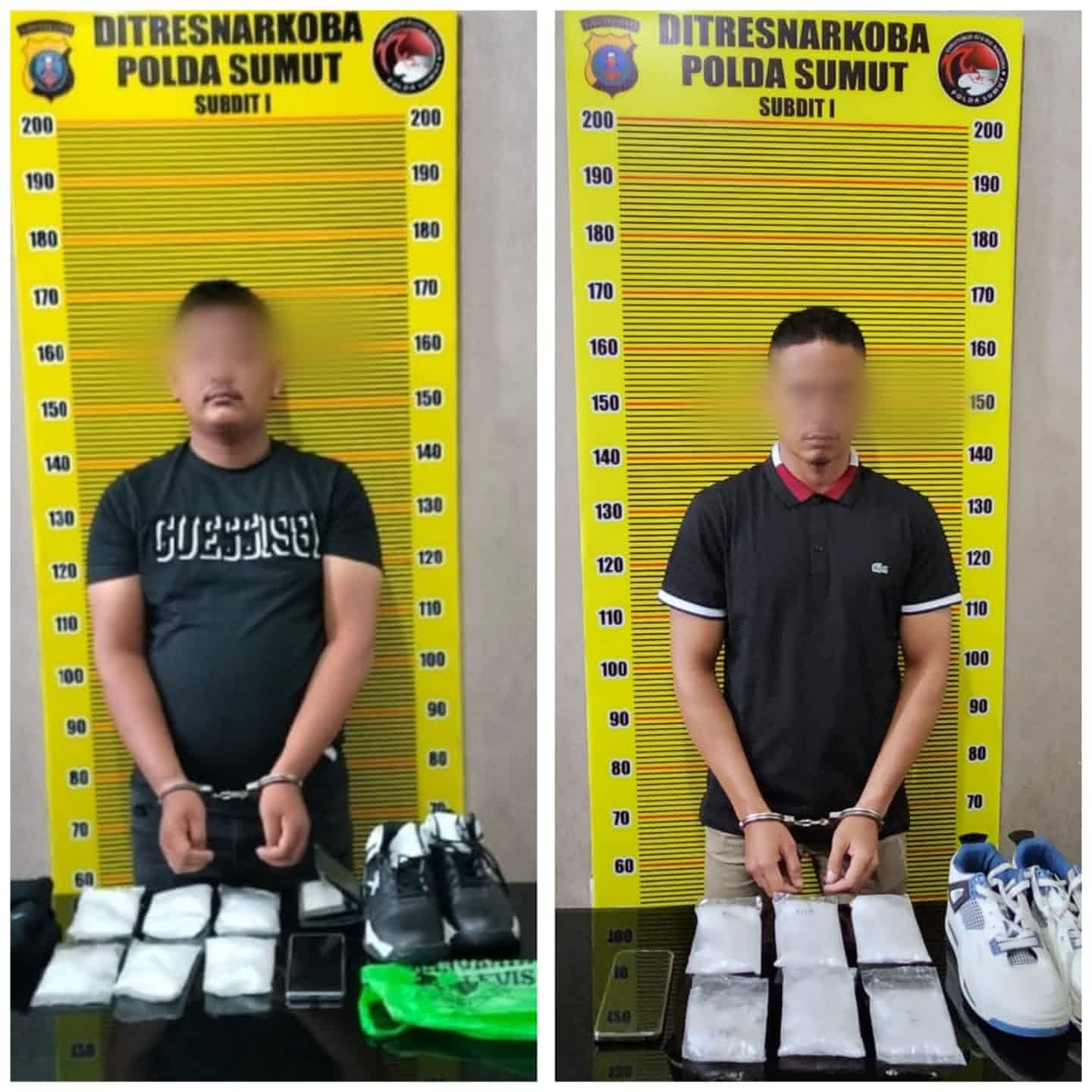 Dua penumpang pesawat diamankan bersama barang bukti sabu