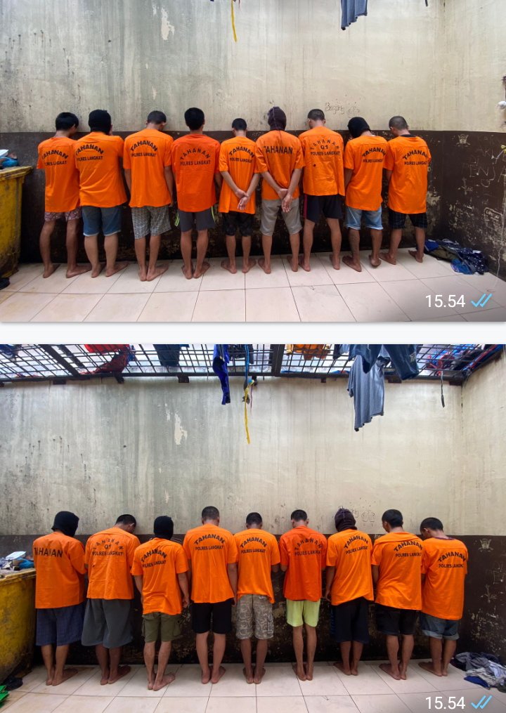 217 Kasus Berhasil Diungkap Sat Narkoba Polres Langkat Dalam Kurun Waktu 8 Bulan.