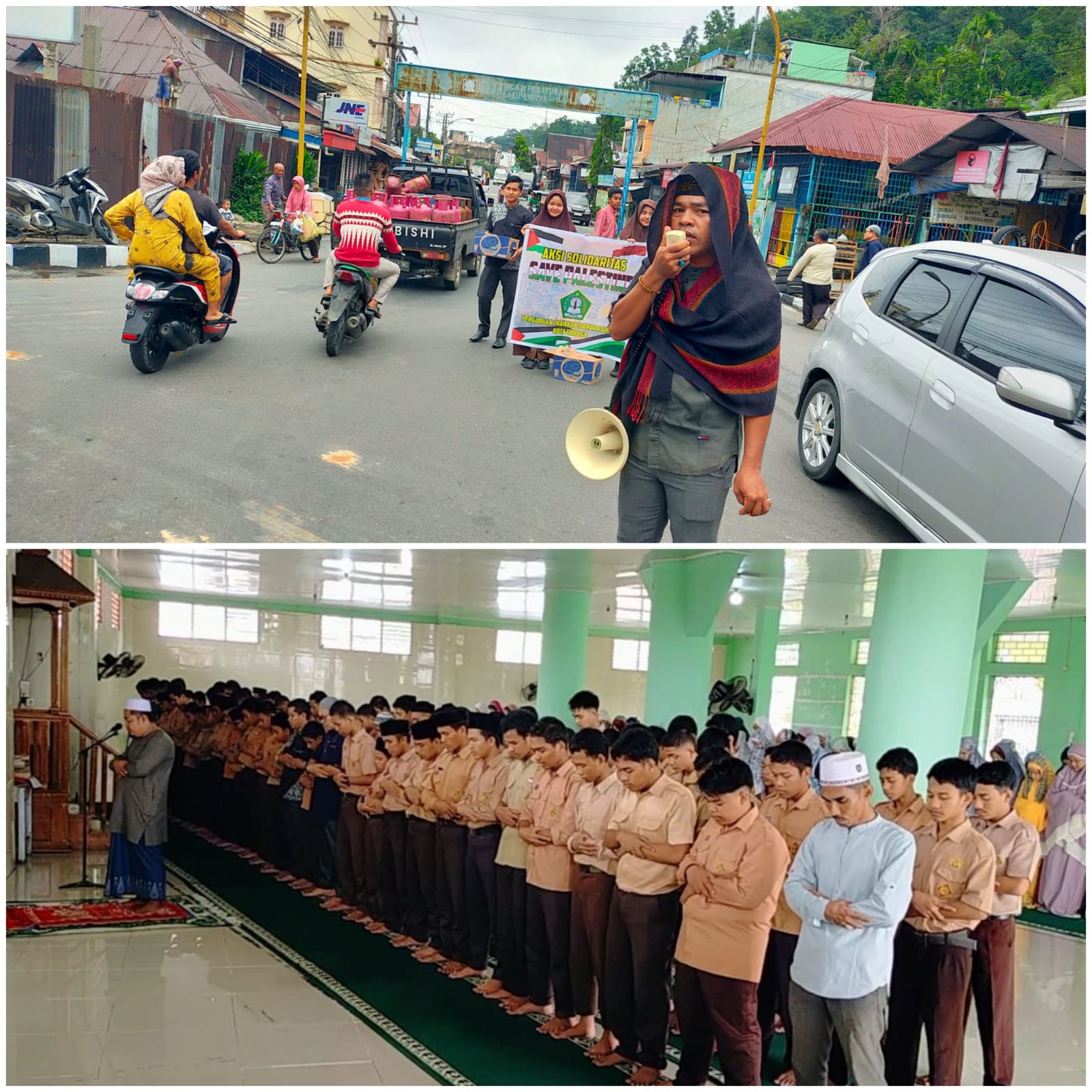 Perguruan Thawalib Sibolga, Gelar Aksi Solidaritas Save Palestina