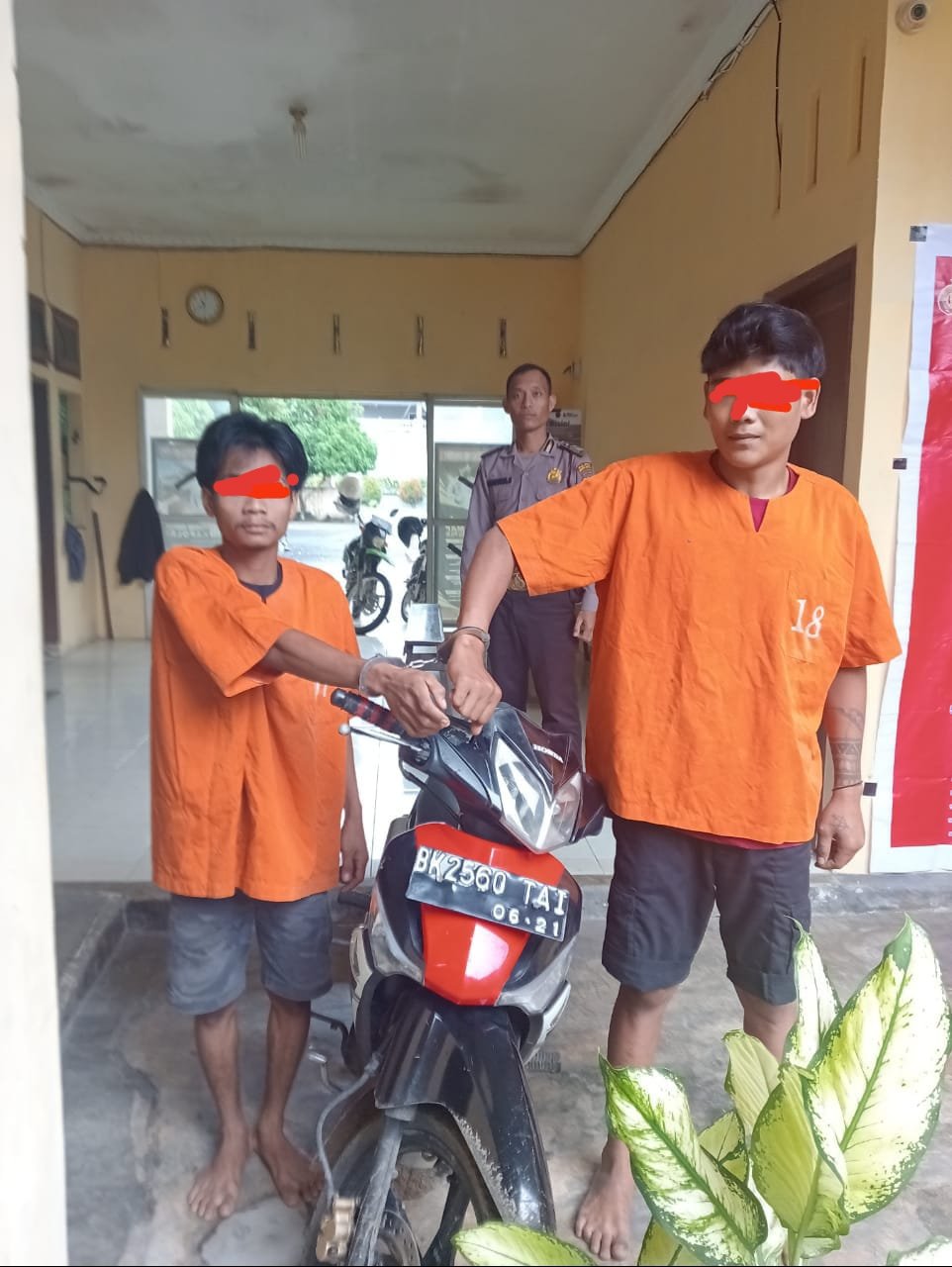 Reskrim Polsek Dolmas, Ciduk Maling Ranmor di Areal Kantor Afdeling I Kebun Socfindo