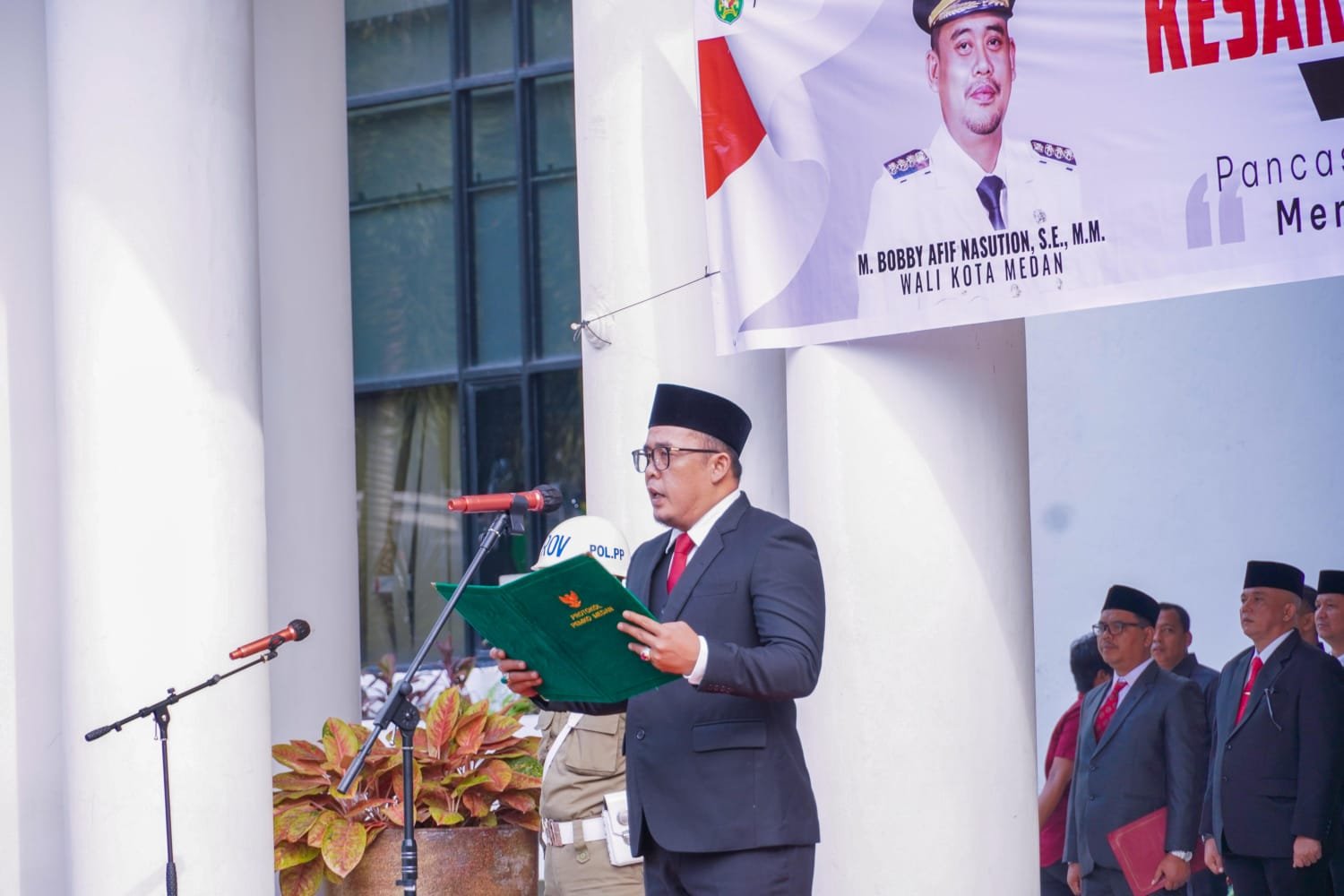 Pembacaan Ikrar Tandai Peringatan Hari Kesaktian Pancasila Pemko Medan