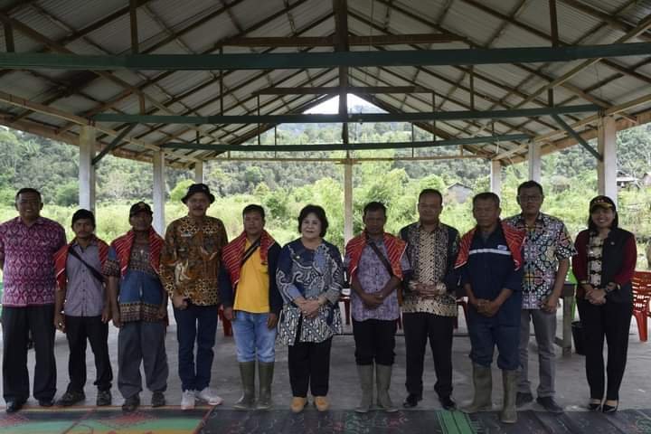 Bupati Karo Dialog Dengan Masyarakat di Dusun Sumbaikan Deliserdang