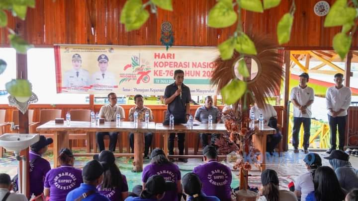 Wakil Bupati Karo Hadiri Peringatan Hari Koperasi Nasional ke -76