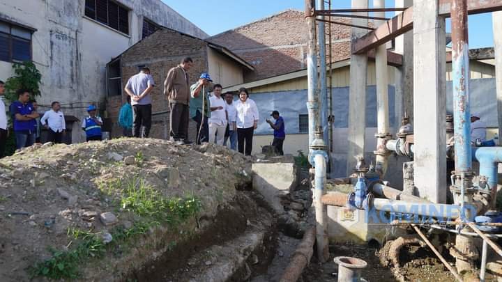 Bupati Karo Pantau Persiapan Uji Coba Pelayanan Air 24 Jam 