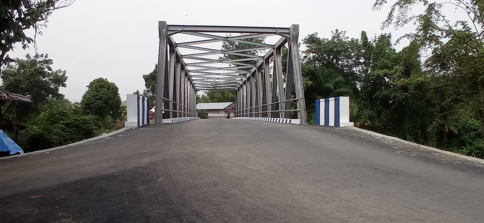 Jembatan Desa Tanjung Anom  Selesai Dibangun