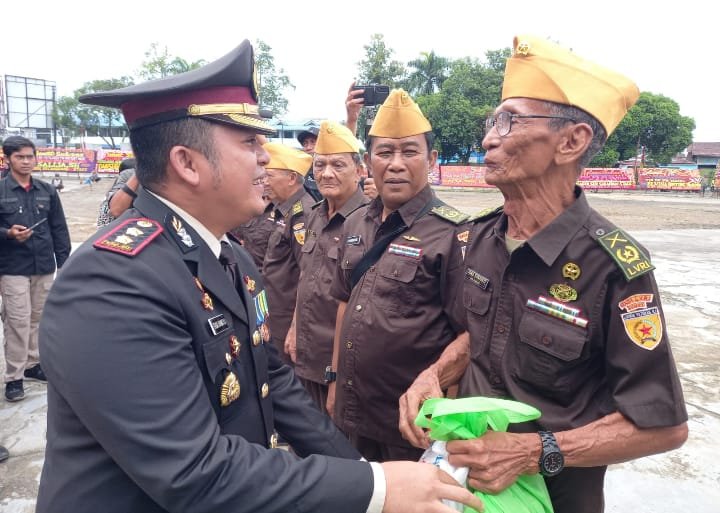 Kodim 0203 Langkat Peringati HUT TNI ke 78 Dengan Meriah
