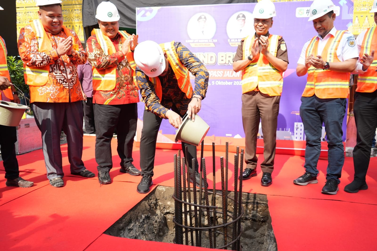Pembangunan Overpass Dimulai, Bobby Nasution: Mengatasi Kemacetan & Mendukung Penggunaan Transportasi Umum