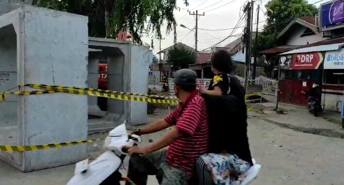 Pekerja Drainase Tewas Tertimpa Beton