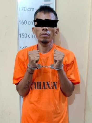 Belum Sempat Menikmati, S Diciduk Unit Reskrim Polsek Padang Tualang