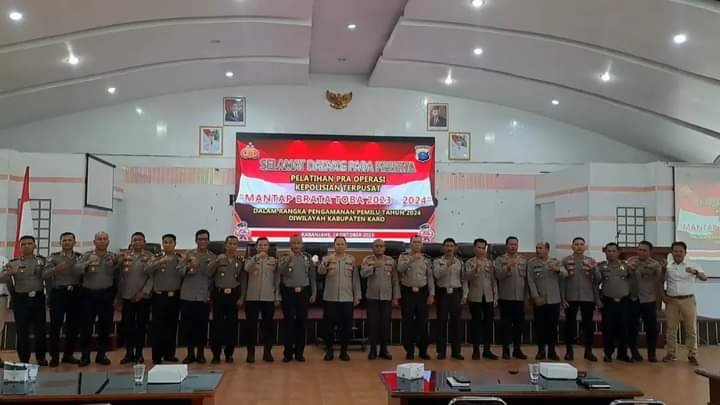 Polres Tanah Karo Gelar Latpraops Mantab Brata Toba 2023 – 2024