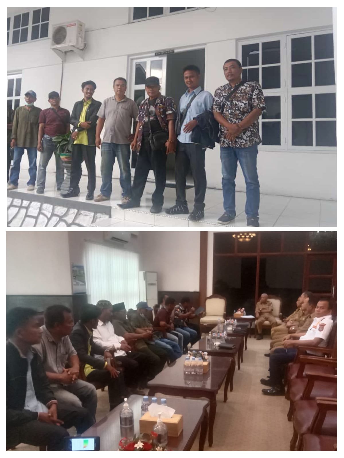 Serap Aspirasi, Bupati Asahan Temui Aliansi Masyarakat Air Joman