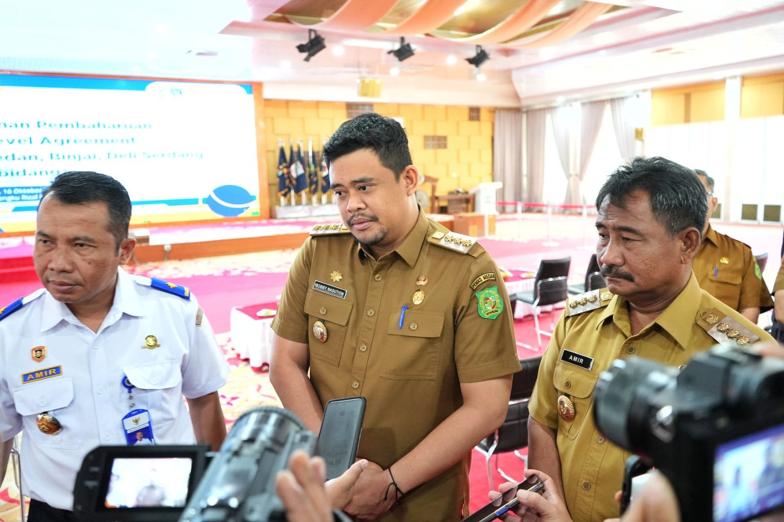 Tandatangani WLA BRT Mebidang, Bobby Nasution Harapkan Transportasi Umum ini Segera Terwujud